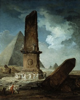 Young Girls Dancing Around an Obelisk, 1798.