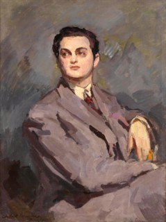 Portrait of Mikhail Albertovich Kuznetsov-Benois, 1926.
