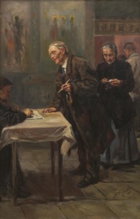 Registration before confession, 1915.