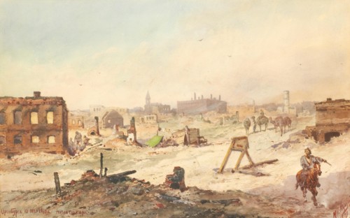 Orenburg 10th of May 1879 after the fire, 1879.