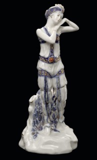 Tamara Karsavina as Zobeide in the Ballet Scheherazade by N. Rimsky-Korsakov, 1923.