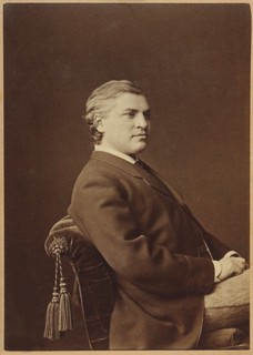 Portrait of the opera singer Ivan Alexandrovich Melnikov (1832-1906), 1880s.