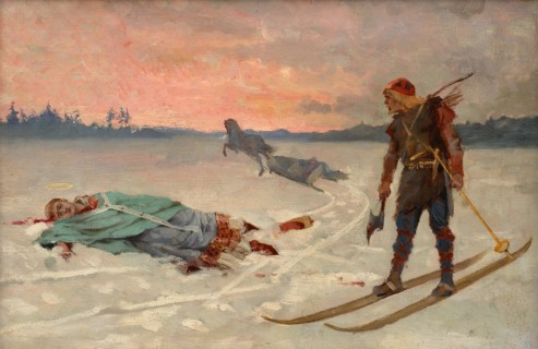 The Assassination of Bishop Henrik by Lalli.