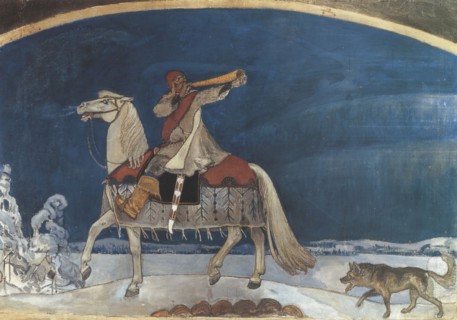 Kullervo Rides to War, 1901.