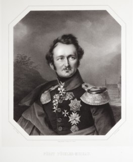 Portrait of Prince Hermann von Pückler-Muskau (1785-1871).