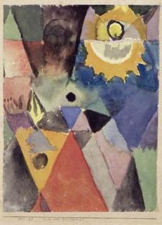 Still life with gas lamp, 1915.
