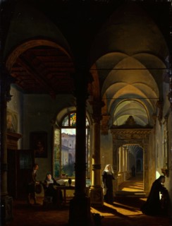 Interior of a Convent, 1832.