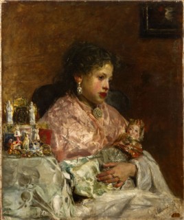 Le due bambole (The two dolls), 1876.