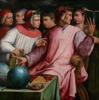 Group Portrait of Six Tuscan Poets (Dante, Petrarca, Boccaccio, Guido Cavalcanti, Marsilio Ficino an