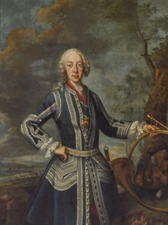 Maximilian III Joseph (1727-1777), Elector of Bavaria, in hunting dress.