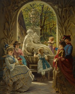 Pavilion to the Fair Spring in Schönbrunn.