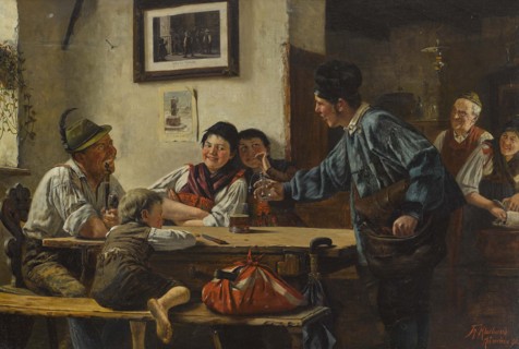 The Perfumes Seller, 1890.