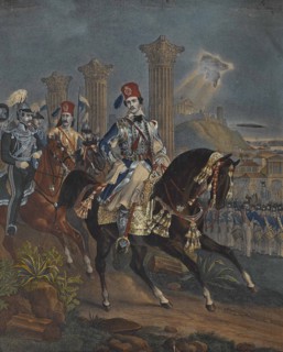 Otto I (1815-1867), King of Greece.
