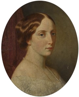 Portrait of Grand Duchess Olga Nikolaevna of Russia (1822-1892), Queen of Württemberg.