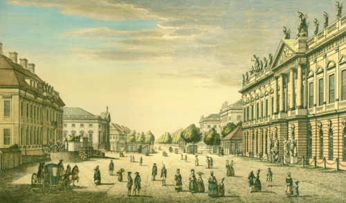 Unter den Linden, 1780, 1780.