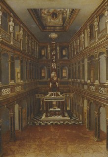Schlosskirche (court chapel), called the Himmelsburg, with an organ.