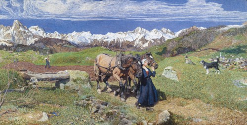 Springtime in the Alps (The Allegory of Spring), 1897.