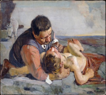 The Good Samaritan, ca. 1883.