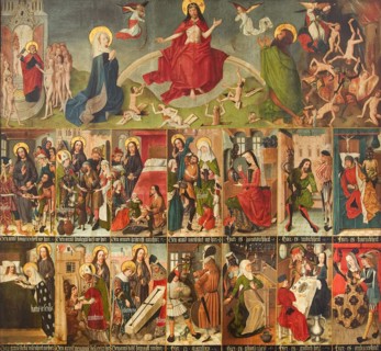 Last Judgment, the Seven Works of Mercy, and the Seven Deadly Sins, c. 1490-1499.