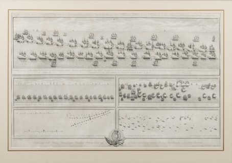 The naval Battle of Hogland on 17 July 1788, Late 18th cent.