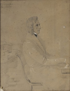 Frédéric Chopin at piano.