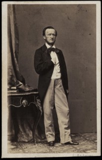 Portrait of the composer Richard Wagner (1813-1883), 1862.