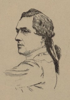 Marius Petipa (1818-1910) Portrait from the Program to Oper Tannhäuser by Richard Wagner. Paris, Thé