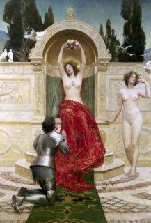 Tannhäuser and Venus, 1901.