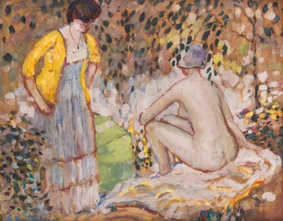 Sunbathing, 1920s.