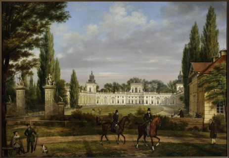 View of the Wilanów Palace, 1833.