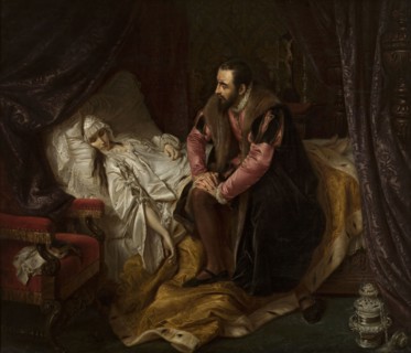 The Death of Barbara Radziwill, 1860.