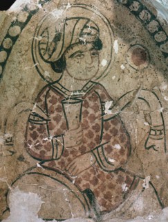 Al-Hakim bi-Amr Allah. (Fragment from a bathhouse. Fustat, Egypt), 11th century.