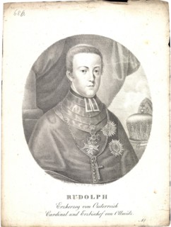 Archduke Rudolf of Austria (1788-1831), ca 1820.