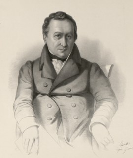 Portrait of Ludwig Tieck  (1773-1853), 1830-1840s.