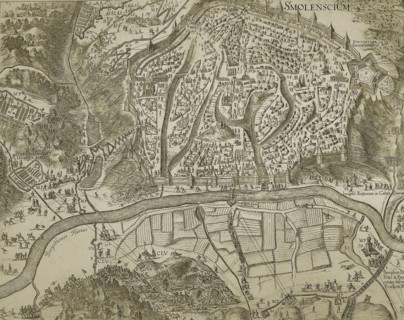 Smolensk and its surroundings, 1636.