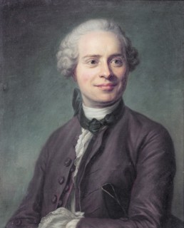 Portrait of Jean le Rond D'Alembert (1717-1783), 18th century.
