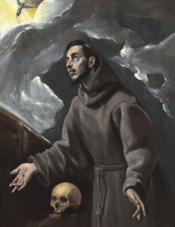 Saint Francis receiving the Stigmata, 1580.