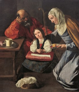 The Childhood of the Virgin, 1630-1635.