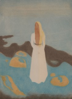 Young Woman on the Beach, 1896.