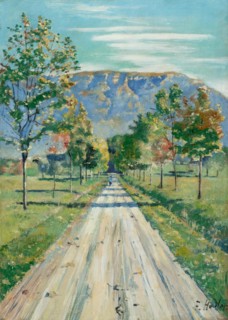 The Street to Evordes, c. 1890.