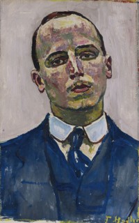 Portrait of Josef Müller, c. 1916.