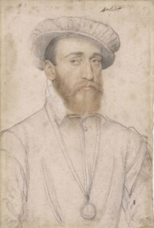 François de Coligny d'Andelot, ca 1555.