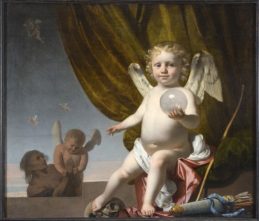 Cupid with a Glass Globe, c. 1657?1658.
