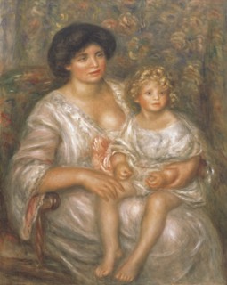 Madame Thurneyssen and her Daughter, 1910.