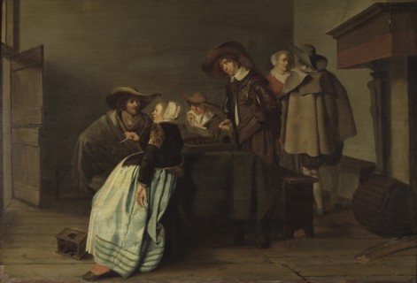 A Conversation, 1628.