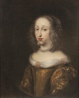 Portrait of Princess Anna Dorothea of Holstein-Gottorp (1640-1713).