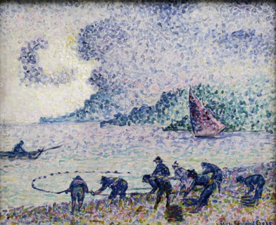 Fishermen on the Mediterranean (Var), 1895-1900.