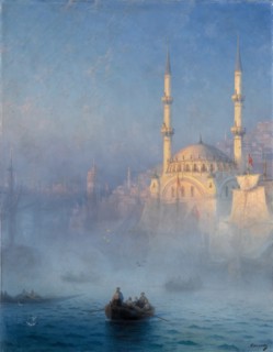 Constantinople. The Nusretiye Mosque, 1884.