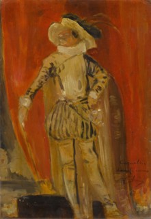 Constant Coquelin as Cyrano.