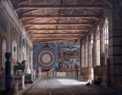 The Campo Santo in Pisa, 1858.